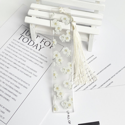 Estetski knjižni dodaci za knjige Ljepilo u obliku listića od ružičastog zlata Prozirni ukrasi Potrepštine za pisanje Markirane stranice za knjige