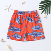 Trunks tipegő gyerekek baba úszóruha úszás 1-6 éves fiúk csecsemő fürdőruha rövidnadrág strand úszóruha fiúknak zöld úszónadrágok