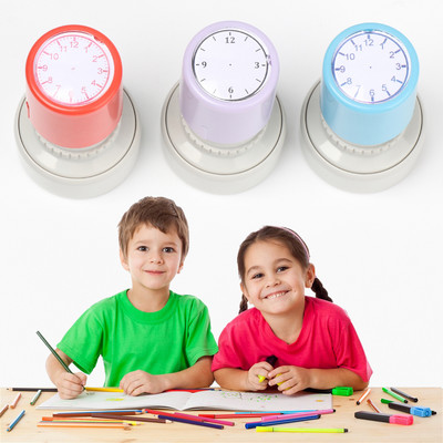 Подаръци Детски играчки Печати Учебни помагала Разпознаване на ученето Инструменти за обучение на ученици Циферблат на часовник Печат на часовник