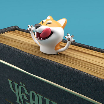 Shiba Inu Panda Канцеларски материали Творчески забавен анимационен животински стил Маркери за книги Отметки Ученически пособия