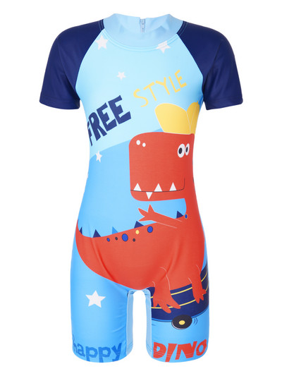 Lapsed, poisid, ühes tükis lühikeste varrukatega ujumistrikoo, ujumiskostüüm Rash Guard ujumiskostüüm veespordialad ujumisriided surfikostüümid