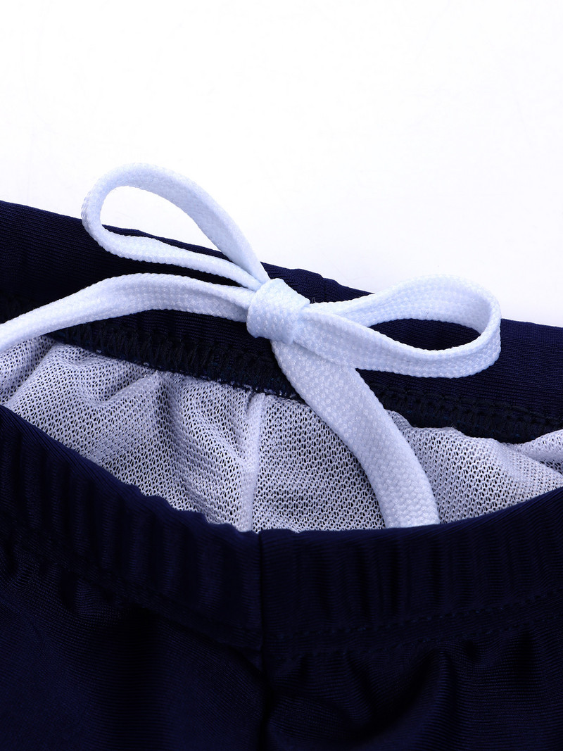 TiaoBug 3 bucăți pentru copii, băieți, costum de baie, cu guler ridicat, cu mâneci scurte, cu imprimeu de camuflaj, cu pantaloni scurți și șapcă, costume de baie pentru plajă