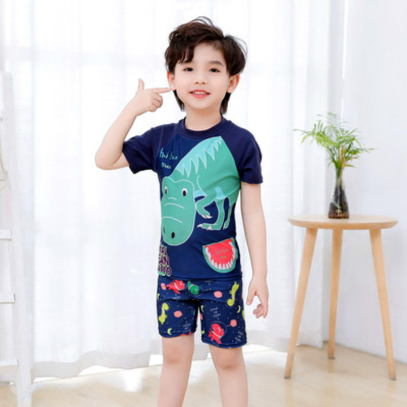 Kupaći kostimi za dječake, kupaće kostime za djevojčice, odjeća za surfanje iz crtića, dječja, dječja odjeća za plažu, kupaći kostimi, kratki rukavi, kupaći kostimi za malu djecu