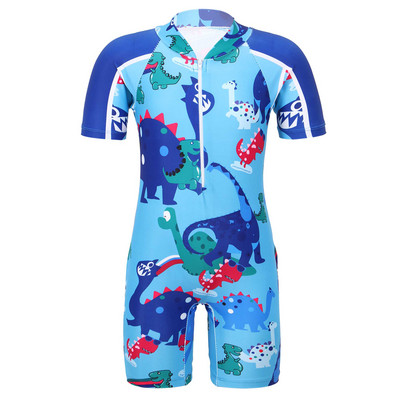 Vaikų berniukų maudymosi kostiumėliai Vientisas išbėrimų apsauginis maudymosi kostiumėlis vaikiškas paplūdimio apranga maudymosi kostiumėlis banglenčių plaukimo kostiumas šliaužtinukas