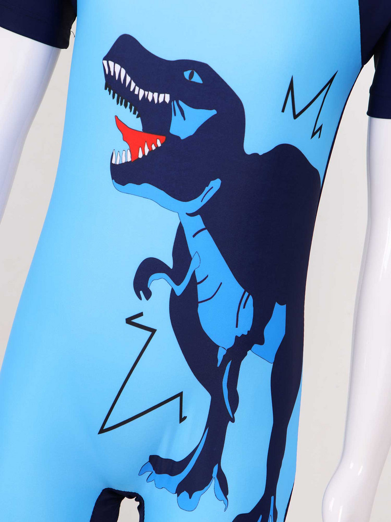 Vaikų berniukų maudymosi kostiumėliai Vientisas išbėrimų apsauginis maudymosi kostiumėlis vaikiškas paplūdimio apranga maudymosi kostiumėlis banglenčių plaukimo kostiumas šliaužtinukas