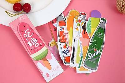 30db Flying Bird sorozat Könyvjelző papír Kreatív különleges formájú tollas kártya Üzenet cetlik Gyerekek Olvasó Üzenetkártya