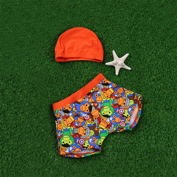 Βρεφικά καλοκαιρινά μαγιό Παιδικά κινούμενα σχέδια Μαγιό ψαριών Καλοκαιρινά ρούχα για αγόρια Μαγιό Καπέλο Βρεφικά ρούχα για το μπάνιο