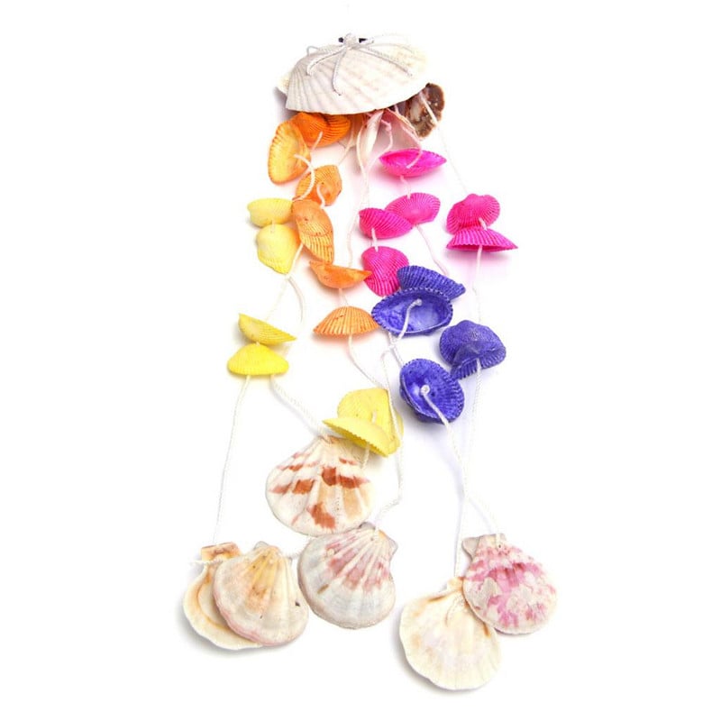 Вятърен чан, Морски миди, Ръчна изработка, 30х7 см