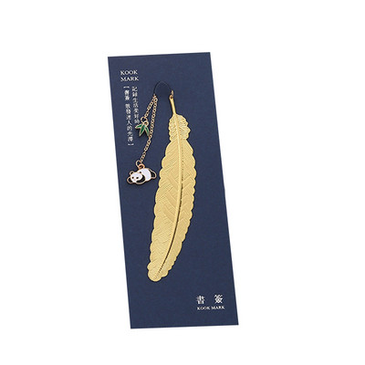 1vnt Mielas Panda Pakabukas Metalinis Žymė Puslapiams Knygoms Skaitytojams Kanceliarinės prekės