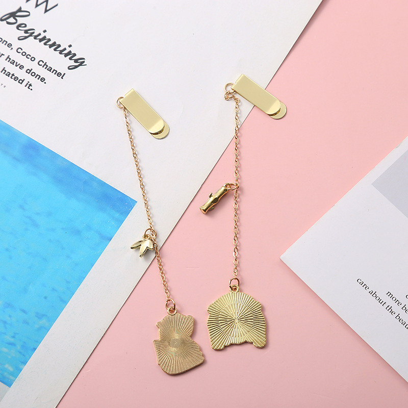 1vnt Mielas Panda Pakabukas Metalinis Žymė Puslapiams Knygoms Skaitytojams Kanceliarinės prekės