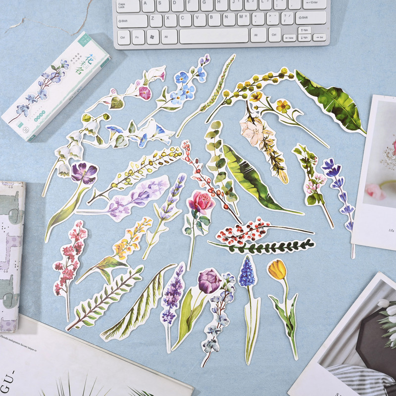 30 vnt. Netaisyklingos gėlės formos Kūrybinė žymė Paukščių raštas Animacinių filmų laikiklis Skaitymo žymeklis Studentų raštinės reikmenys Mokykliniai reikmenys