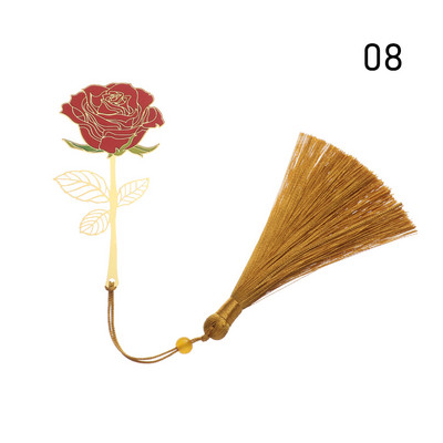 1 vnt Retro kinietiško stiliaus tuščiaviduris žalvaris Žymė Lotoso kutais dažytos knygos klipas Puslapių žymėjimas Raštinės reikmenys mokykliniai reikmenys