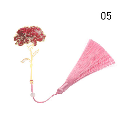 1 vnt Retro kinietiško stiliaus tuščiaviduris žalvaris Žymė Lotoso kutais dažytos knygos klipas Puslapių žymėjimas Raštinės reikmenys mokykliniai reikmenys