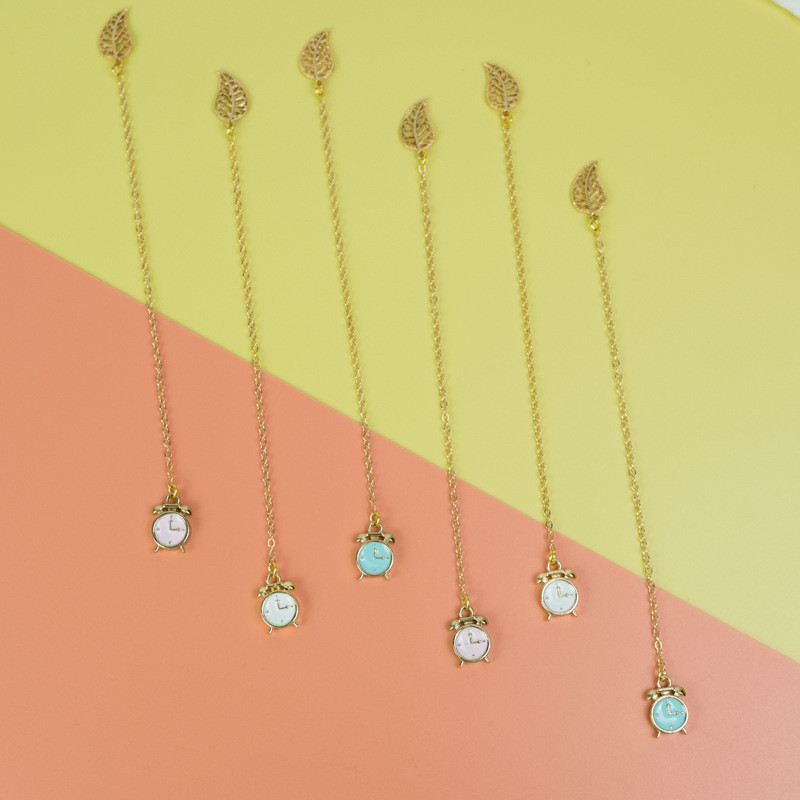 Žymės Nauja Žymė Madinga Žadintuvas Kūrybinis Metalas Žymė Literatūrinė Dygsniuota segtukas Senovinio stiliaus klipas Biuro reikmenys