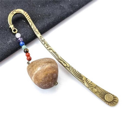 6 стила Ретро метален розов часовник Часовник Отметки Творчески бронзов елен Деликатен книжен маркер за страница Ръчно изработен подарък