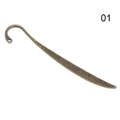 6 стила Ретро метален розов часовник Часовник Отметки Творчески бронзов елен Деликатен книжен маркер за страница Ръчно изработен подарък