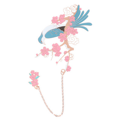 6 стила Ретро метален розов часовник Часовник Отметки Творчески бронзов елен Деликатен книжен маркер за страница Ръчно изработен подарък