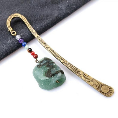 6 стила Ретро метален розов часовник Часовник Отметки Творчески бронзов елен Деликатен книжен маркер за страница Ръчно изработен подарък