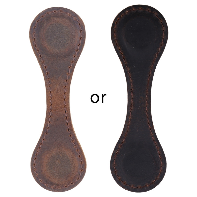 Ретро кожена отметка, магнитна щипка за страници, двустранна употреба за деца и възрастни, подаръци