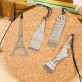 1vnt Atsitiktinis smulkaus metalo mažas augalas Lucky Bookmarks Marker Kanceliarinės prekės Realistiškos Kawaii animacinių filmų žymės Biuro reikmenys mokykloms