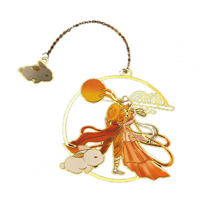 Knygų segtukas Senovinis geometrinis pakabukas tuščiaviduris knygų žymeklis, skaitymo asistentas, kinų stiliaus žalvaris, žymeklis mokykliniai reikmenys