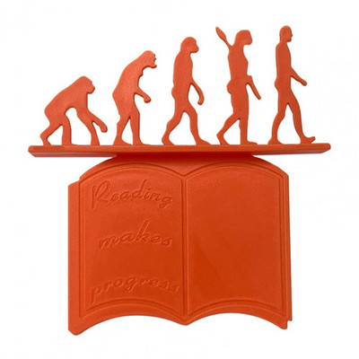 Praktiška žymė Neblunkanti skaitoma Žymė Akį traukiantis beždžionių raštas Skaitymas knygoje Žymės ženklas