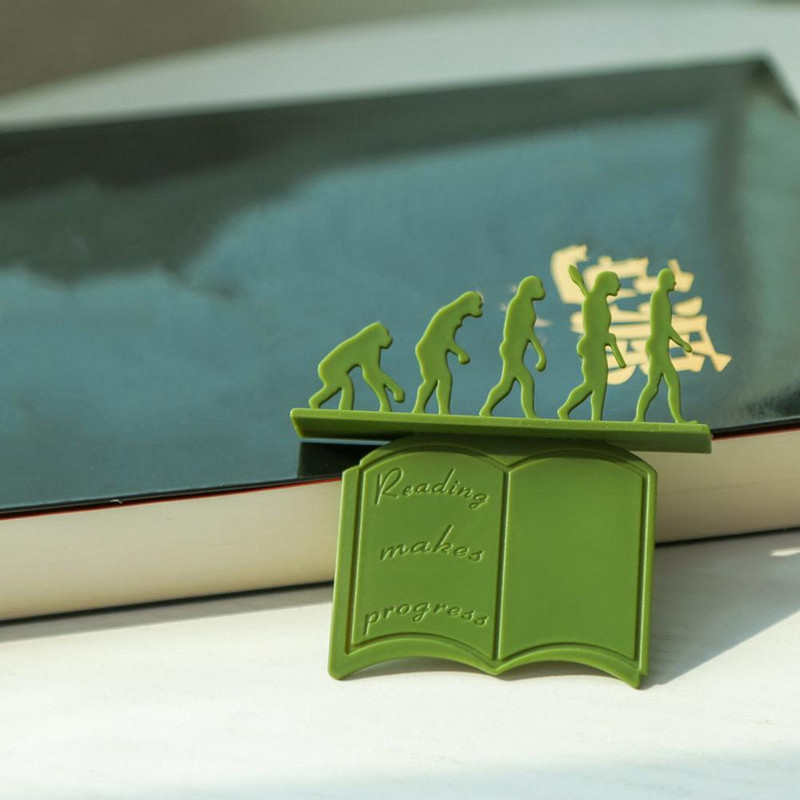 Praktiška žymė Neblunkanti skaitoma Žymė Akį traukiantis beždžionių raštas Skaitymas knygoje Žymės ženklas