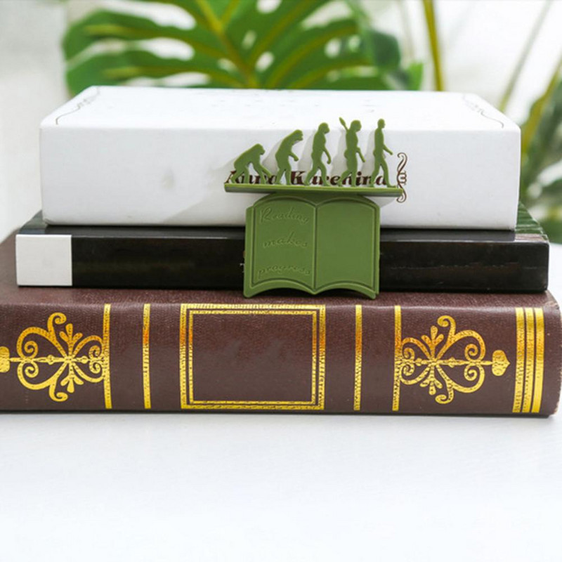 Praktiška žymė Neblunkanti skaitoma Žymė Akį traukiantis beždžionių raštas Skaitymas knygoje Žymės ženklas