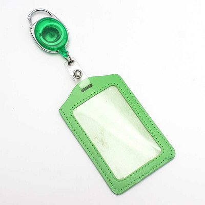 Juoda ištraukiama ištraukiama ženklelio ritė ABS plastiko simbolių keičiamo dydžio studentų slaugytojų parodos PU vizitinės kortelės ženklelio laikiklis