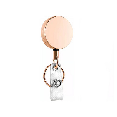 Πτυσσόμενο μεταλλικό σύρμα μπρελόκ με έλξη σήμα Αναγνωριστικό καρούλι με κορδόνι Όνομα ετικέτας κάρτας Θήκη σήματος Καρούλια Κλιπ αλυσίδας ανάκρουσης Μπρελόκ εξωτερικού χώρου