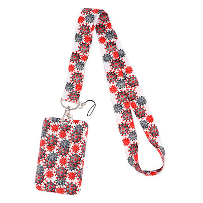 Медицински шнур Значка за притежател на кредитна карта Доктор Медицинска сестра Студент Жени Пътуване Банка Автобус Значка за капак на визитка