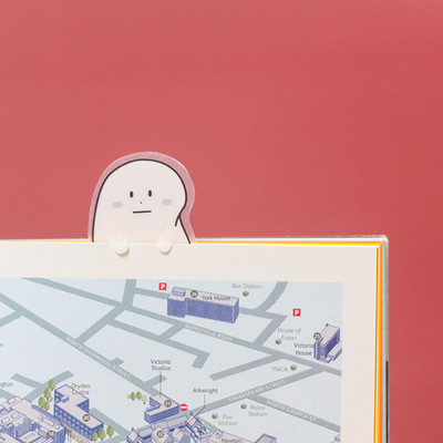 Творчески забавен космически кораб Плуваща патица Отметки Детски аксесоари за четене Подарък за училище Мини клипс за книги Kawaii Канцеларски материали