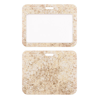 Връзка с мраморен печат за ключодържател Капак за лична карта Паспорт Студентски мобилен телефон USB държач за значка Ключодържател Презрамки за врата Аксесоари