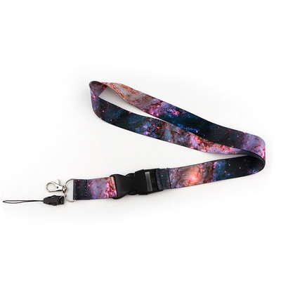 CB1028 Връзки за звездно небе за каишка за ремъци за ключове Връзка за ключове Притежател на карта ID Фитнес ключодържател Притежател на значка Направи си сам Висящо въже Арт ключодържател