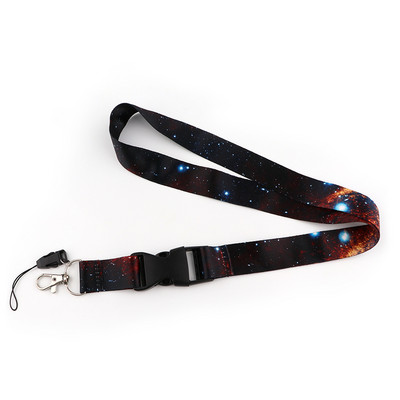 CB1028 Връзки за звездно небе за каишка за ремъци за ключове Връзка за ключове Притежател на карта ID Фитнес ключодържател Притежател на значка Направи си сам Висящо въже Арт ключодържател