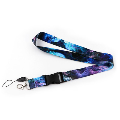 CB1028 Връзки за звездно небе за каишка за ремъци за ключове Връзка за ключове Притежател на карта ID Фитнес ключодържател Притежател на значка Направи си сам Висящо въже Арт ключодържател