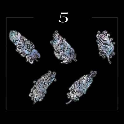 „Mr.paper 8“ stiliai, 10 vnt. / maišelis Vintage lazerinis gyvūnų lipdukas Menas Estetinis plunksnos rankų sąskaitos dekoravimo raštinės reikmenų lipdukas