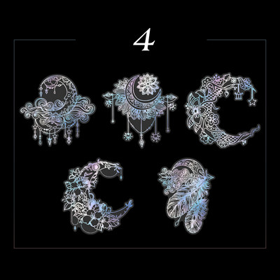 „Mr.paper 8“ stiliai, 10 vnt. / maišelis Vintage lazerinis gyvūnų lipdukas Menas Estetinis plunksnos rankų sąskaitos dekoravimo raštinės reikmenų lipdukas