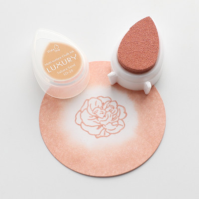 1 vnt „Water Drops“ rašalo padėklas, skirtas „pasidaryk pats“ nuotraukų albumo dekoravimui, „Scrapbooking“ rašalo padėkliukų antspaudai