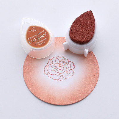 1 vnt „Water Drops“ rašalo padėklas, skirtas „pasidaryk pats“ nuotraukų albumo dekoravimui, „Scrapbooking“ rašalo padėkliukų antspaudai