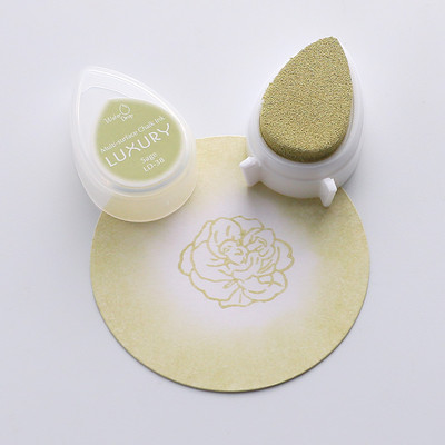 1 vnt „Water Drops“ rašalo padėklas, skirtas „pasidaryk pats“ nuotraukų albumo dekoravimui, „Scrapbooking“ rašalo padėkliukų antspaudai