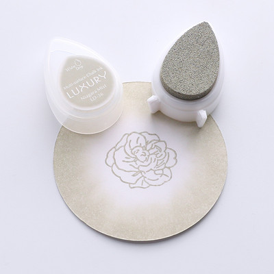 1 vnt „Water Drops“ rašalo padėklas, skirtas „pasidaryk pats“ nuotraukų albumo dekoravimui, „Scrapbooking“ rašalo padėkliukų antspaudai