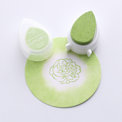 1 vnt „Water Drops“ rašalo padėklas, skirtas „pasidaryk pats“ nuotraukų albumo dekoravimui, „Scrapbooking“ rašalo padėkliukų antspaudai