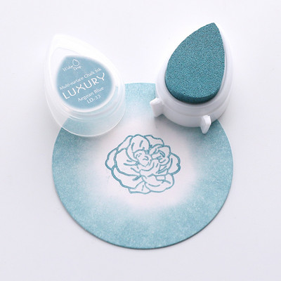 1 vnt „Water Drops“ rašalo padėklas, skirtas „pasidaryk pats“ nuotraukų albumo dekoravimui, „Scrapbooking“ rašalo padėkliukų antspaudai