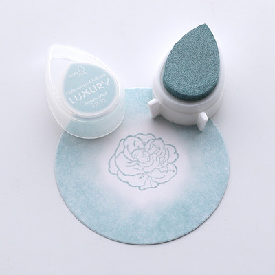 1 vnt „Water Drops“ rašalo padėklas, skirtas „pasidaryk pats“ nuotraukų albumo dekoravimui, „Scrapbooking“ rašalo padėkliukų antspaudai