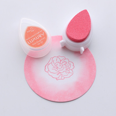 1 vnt „Water Drops“ rašalo padėklas, skirtas „pasidaryk pats“ nuotraukų albumo dekoravimui, „Scrapbooking“ rašalo padėkliukų antspaudai