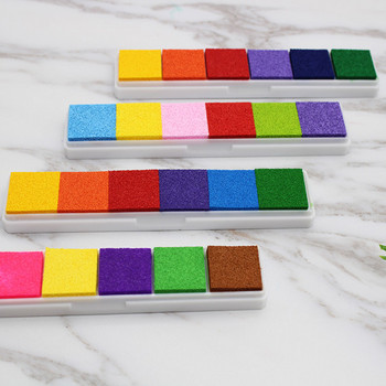 1 τεμ. Gradient Colors Inkpads Scrapbooking Ink Pad Stamp Inkpad Crafts Έγχρωμη μελάνη pad Stamps for Children Stamp DIY Art