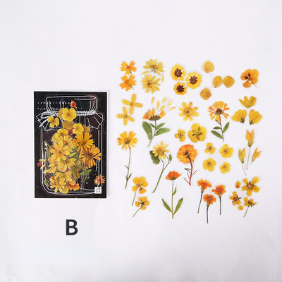 „Mr.paper“ 2 stilių 40 vnt. / maišelis Šviežių gėlių lipdukai Stilius Mieli rankiniai sąskaita Medžiaga Lipdukai Dekoratyviniai raštinės reikmenų lipdukai