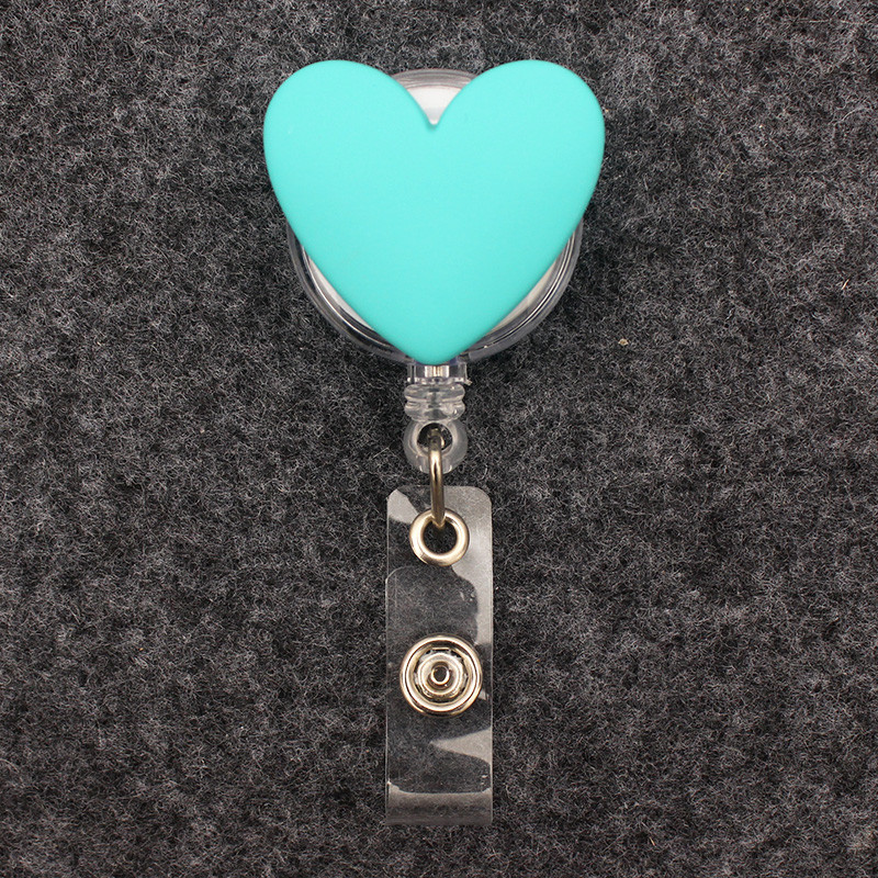 Kolut značke u stilu srca u 5 boja Medicinske sestre Radnici Enfermera ID držač Djevojčica Dječak Dodatak za držač kartice s imenom na uvlačenje