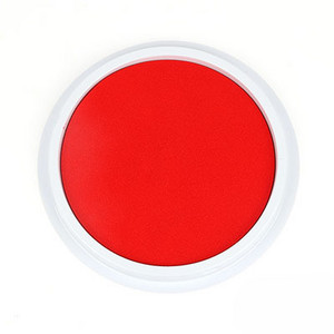 Spalvotas „pasidaryk pats“ rašalo antspaudas, Plaunamas pirštų piešimo rankdarbių rašalo pagalvėlė, didelis apvalus guminis antspaudas vaikams, iškarpų kortelės